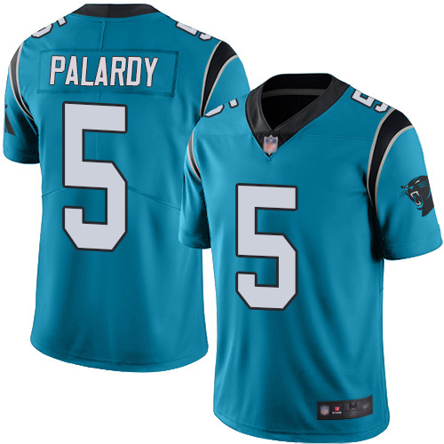 Carolina Panthers Limited Blue Youth Michael Palardy Jersey NFL Football #5 Rush Vapor Untouchable->carolina panthers->NFL Jersey